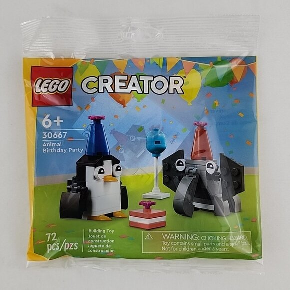 LEGO CREATOR 30666 30667 30669 Iconic Plane Gift Animals 3in1 6+ Yrs - Picture 7 of 16